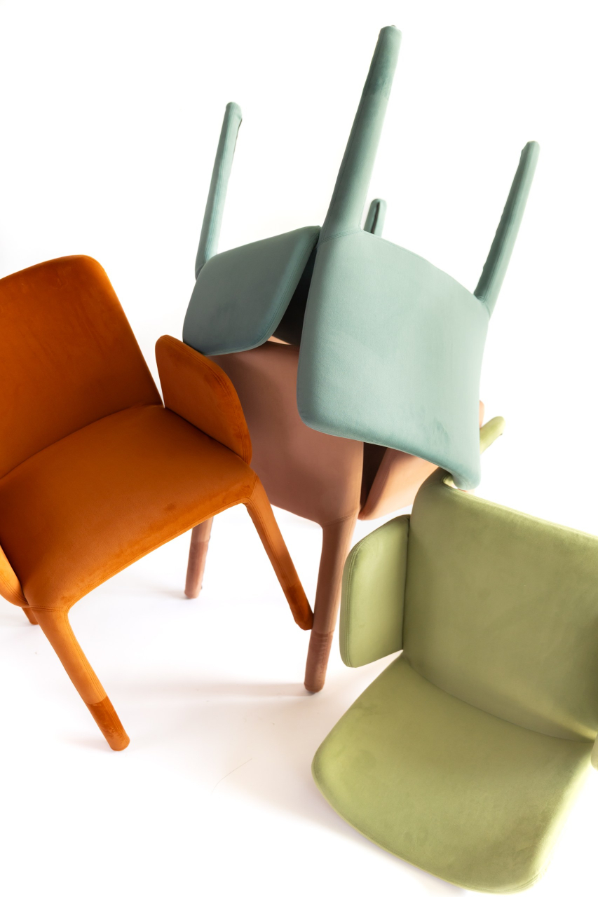 Scaun dining Bloo verde [5]