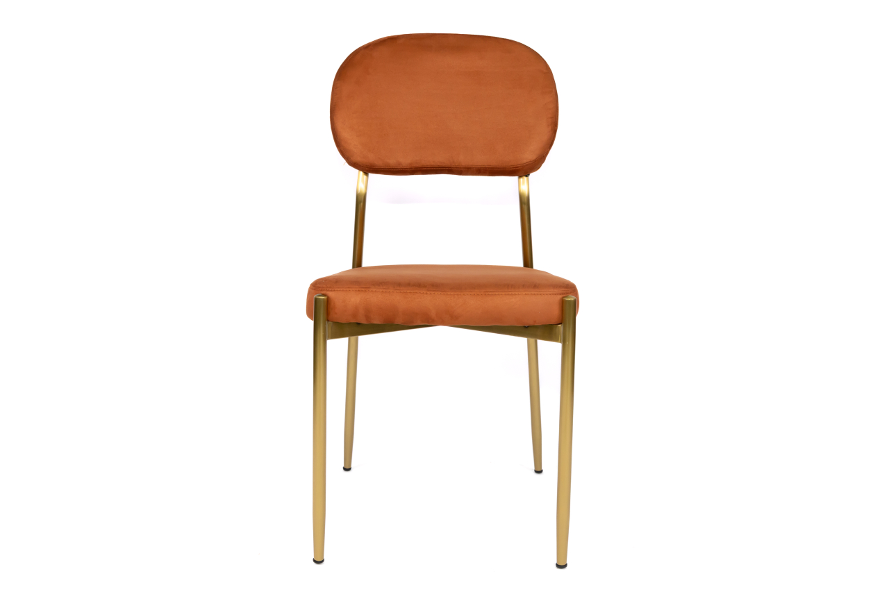 Scaun dining Maelo portocaliu [2]