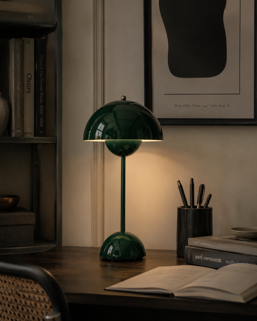 Veioză Halo verde [2]