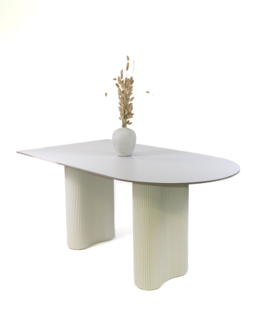 Mese de dining - Masă Zalia - tip peninsulă 180cm