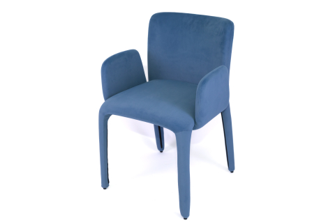 Scaune de dining - Scaun dining Bloo albastru