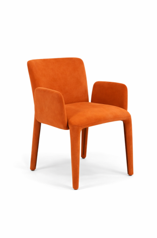 Scaune de dining - Scaun dining Bloo portocaliu