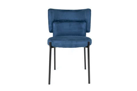 Scaune de dining - Scaun dining Fuzzy albastru
