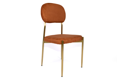 Scaune de dining - Scaun dining Maelo portocaliu