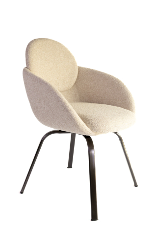 Scaune de dining - Scaun Movy rotativ bej