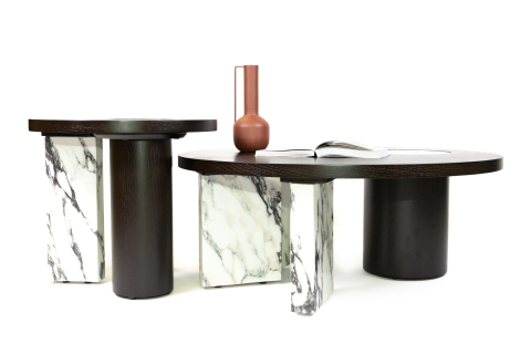 Mese de cafea - Set mese de cafea Tami marmură naturală