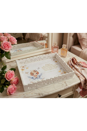 SETURI TAIERE MOT - Set Complet Tăviță Moț cu Accesorii din Lemn, Design Premium Aniversare 1 An