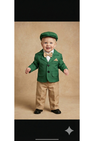 COSTUME - Set Costum Elegant 4 Piese Băieți pentru Botez și Ocazii Speciale