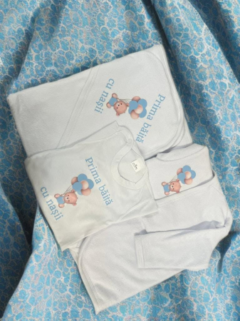 SETURI BAITA - Set Hainute si Prosop Prima Baita cu Nasii | Materiale Premium