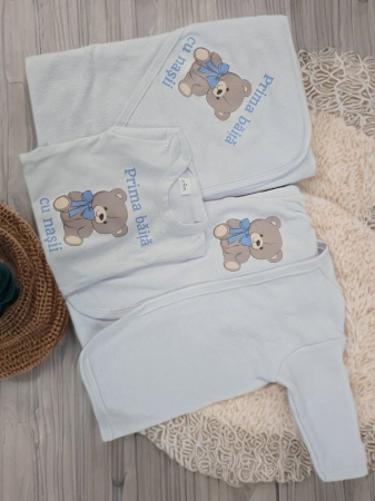 SETURI BAITA - Set Hainute si Prosop Prima Baita cu Nasii | Materiale Premium