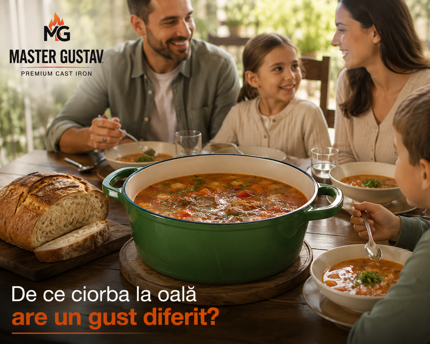 De ce ciorba la ceaun are un gust diferit?