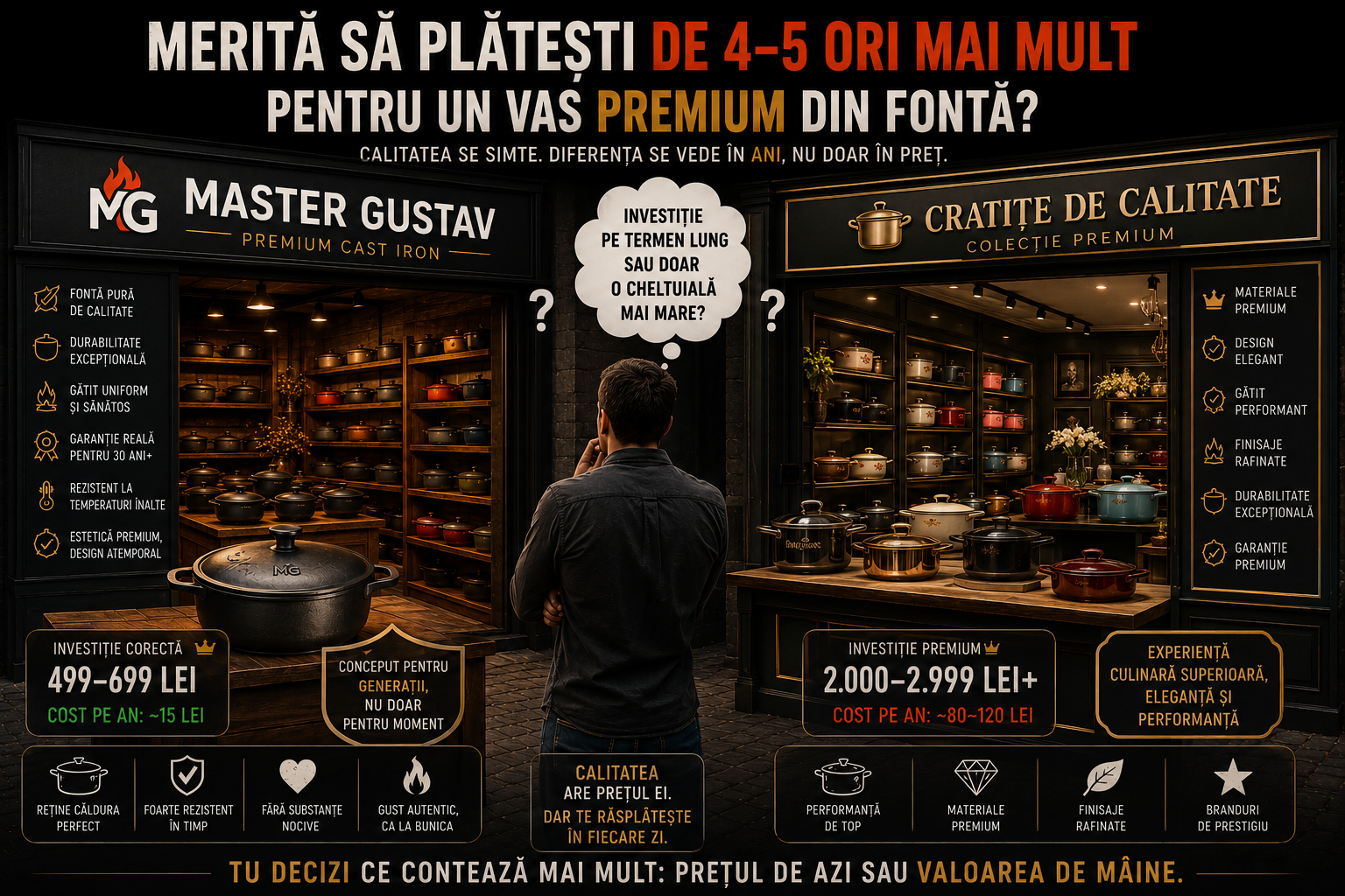 De unde cumperi un vas sau un ceaun din fontă de calitate în România? Ghid complet