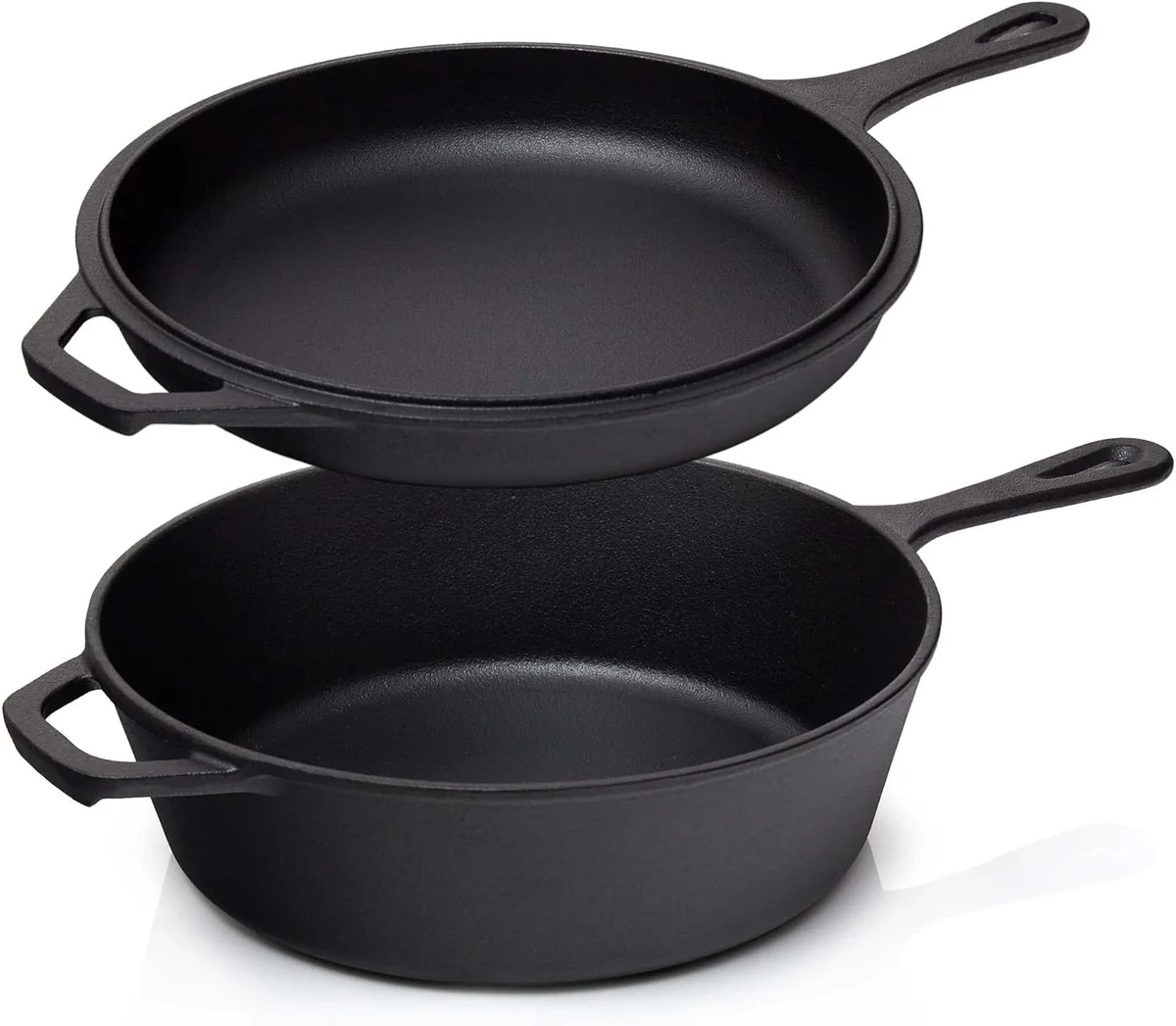 Oala din tuci/fonta natur 2 in 1 ( oala + tigaie ) 4,5 Litri [14]