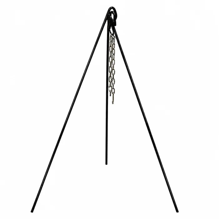 Pachet Ceaun din Fontă natur Master Gustav – 15 litri + Trepied 1,1 M [6]