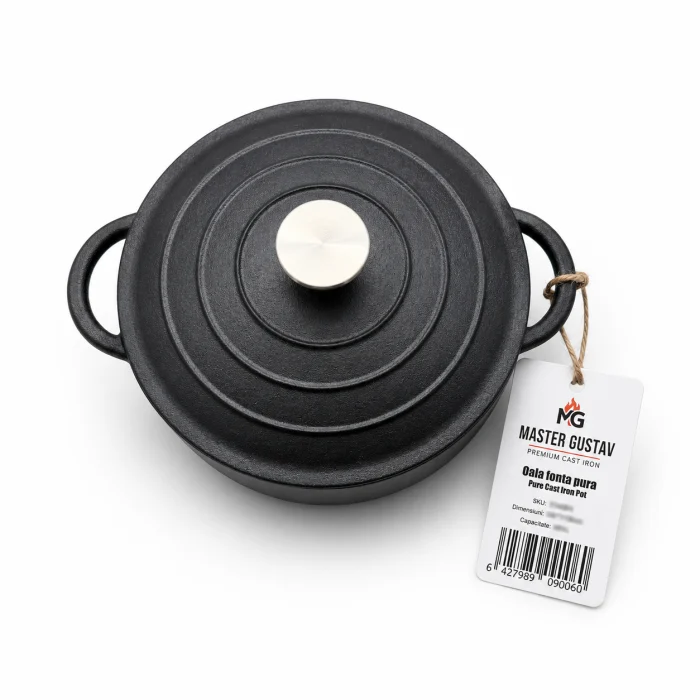 Set 3 Oale Fontă Natur 2,8 L + 3,8 L + 5,1 L | Master Gustav [3]