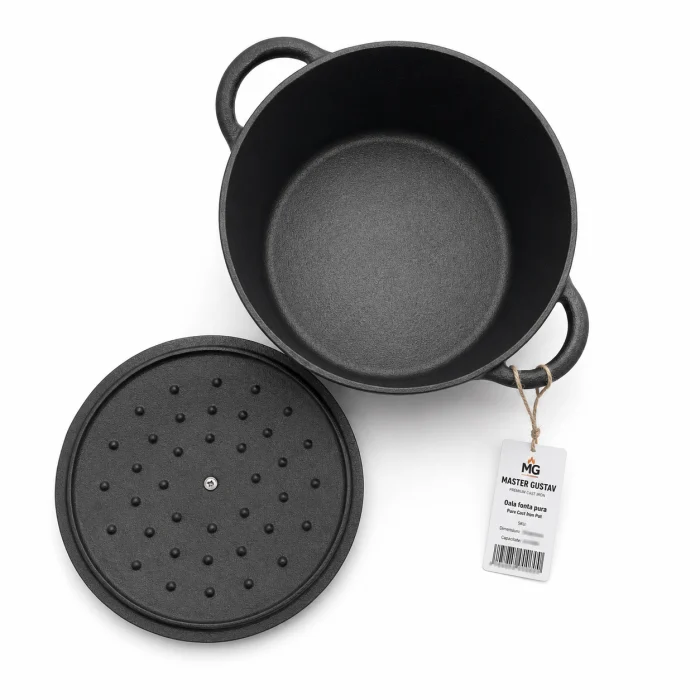 Set 3 Oale Fontă Natur 2,8 L + 3,8 L + 5,1 L | Master Gustav [6]