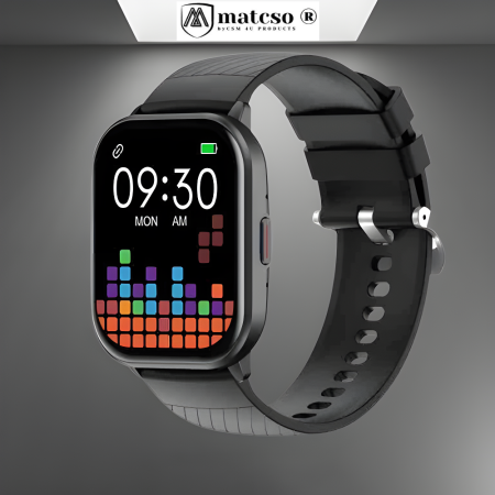 Ceas SmartWatch, matcso by CSM 4U PRODUCTS®, SWTZL99J, Apel Bluetooth, Display 2.01", Notificari Apel, Calculator, Jocuri, Alarma, Monitorizare Somn, Calorii, Moduri Sport, Distanta, Pasi, Ritm Cardia [2]