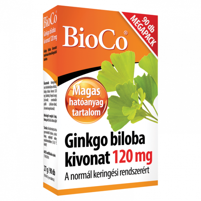 Extract de Ginkgo biloba 120 mg x 90 comprimate [1]