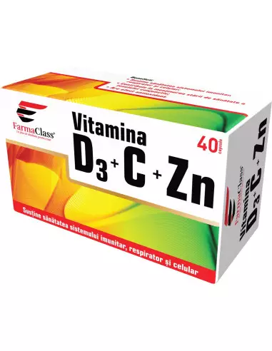 VITAMINA D3+C+ZN 40CPS – FARMA CLASS [1]