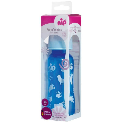 BIBERON TETINA SILICON ORTODONTICA TRENDY BOY DEBIT MEDIU 0-6LUNI 250ML [2]