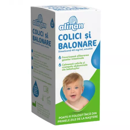 Copii si Dezvoltare - ALINAN COLICI SI BALONARE EMULSIE 50ML