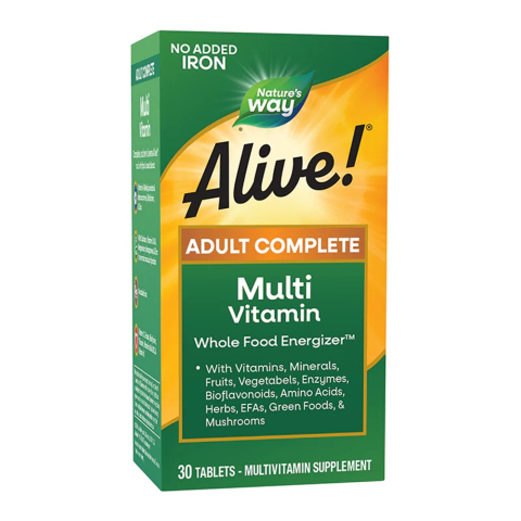 Vitamine și Minerale - ALIVE! (FARA FIER ADAUGAT) 30CPR