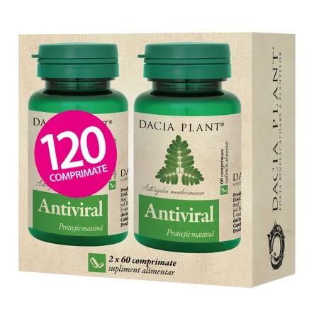 Afecțiuni și Nevoi - ANTIVIRAL 120CPR (2*60CPR PCH)