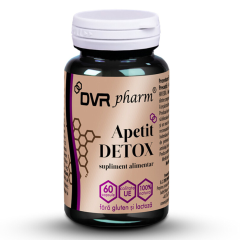 Drenaj limfatic și anticelulitic - APETIT DETOX 60CPS