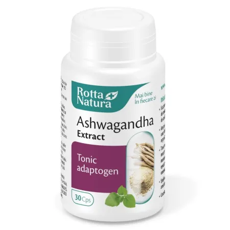 Sistem Nervos / Concentrare - ASHWAGANDHA EXTRACT 30CPS