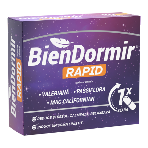 Somn și Stres - BIEN DORMIR RAPID 20CPS