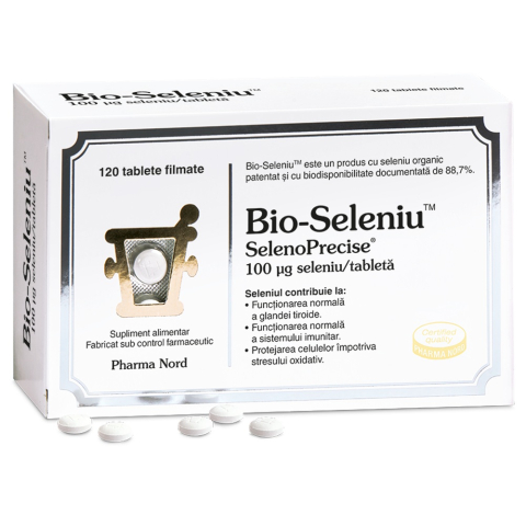 Seleniu - BIO-SELENIU+ZINC 120CPR