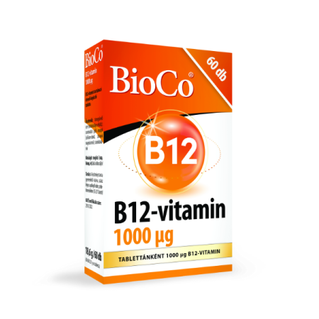 Vitamine și Minerale - BioCo Vitamina B12 1000mcg x 60 comprimate