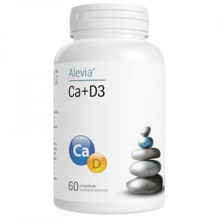 Suplimente Alimentare - CA+D3 60CPR