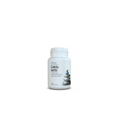 Suplimente Alimentare - CALCIU LACTIC 30CPR