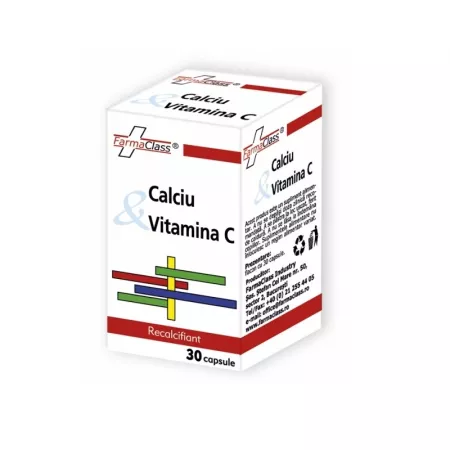 Imunitate - CALCIU&VITAMINA C 30CPS – FARMA CLASS
