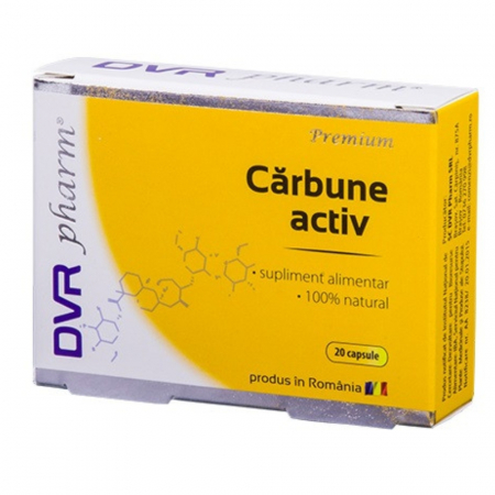 Digestie și Balonare - CARBUNE ACTIV 20CPS