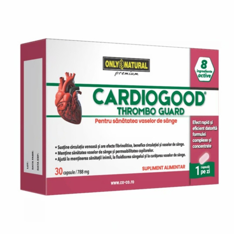 Inimă și Circulație - CARDIOGOOD THROMBO GUARD 30CPS