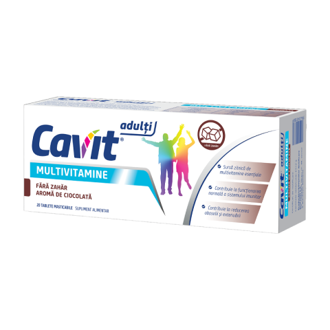 Multivitamine - CAVIT ADULTI MULTIVITAMINE CIOCOLATA 20CPR MAST.