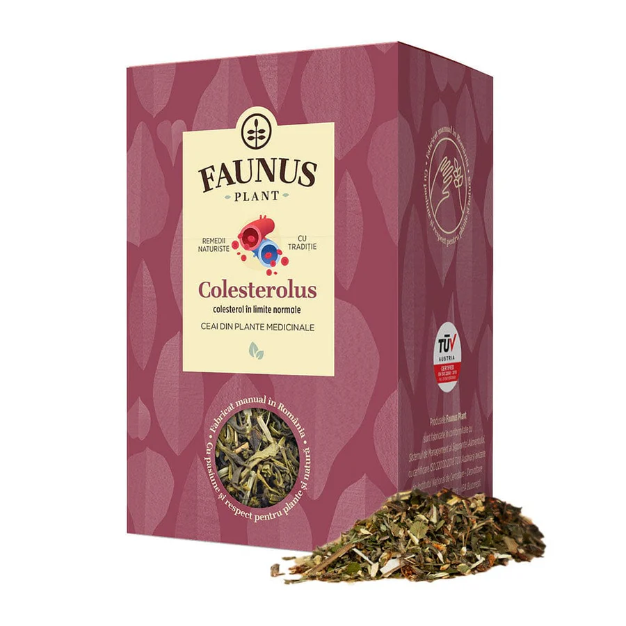 Inimă și Circulație - CEAI COLESTEROLUS 90GR (COLESTEROL IN LIMITE NORMALE)