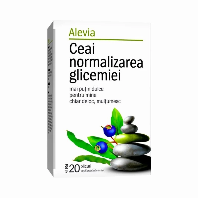 Ceaiuri și Remedii Naturale - CEAI NORMALIZAREA GLICEMIEI 20DZ