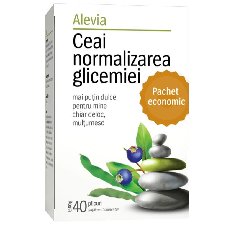 Ceaiuri și Remedii Naturale - CEAI NORMALIZAREA GLICEMIEI 40DZ