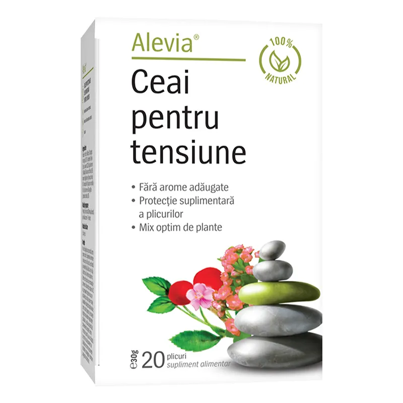 Ceaiuri pentru Inimă și Tensiune - CEAI PENTRU TENSIUNE 20DZ