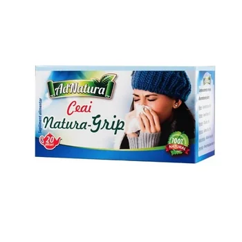 Ceaiuri și Remedii Naturale - CEAI RACEALA SI GRIPA NATURA GRIP 20DZ