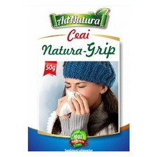 Ceaiuri și Remedii Naturale - CEAI RACEALA SI GRIPA NATURA GRIP 50GR