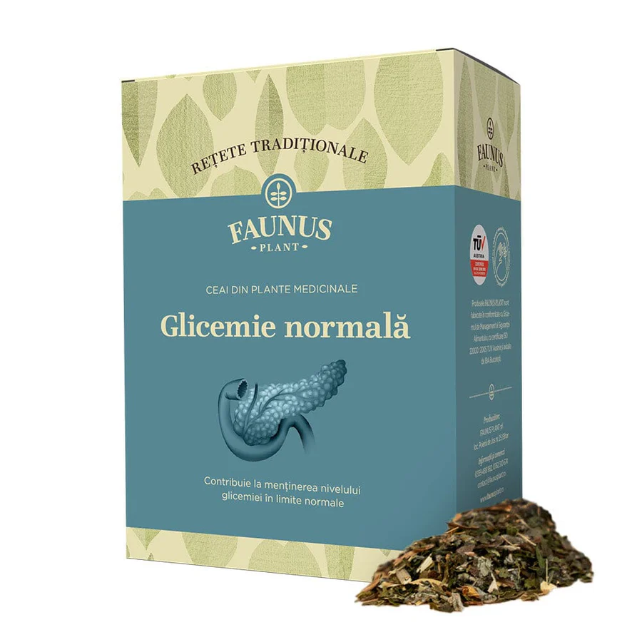Ceaiuri pentru Diabet și Glicemie - CEAI RETETE TRADITIONALE GLICEMIE NORM.180GR