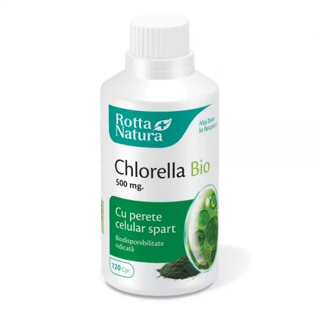 CHLORELLA 500MG BIO 120CPR