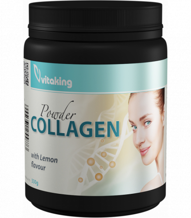 Piele, Păr și Unghii - COLAGEN CU VITAMNINA C GUST DE LAMAIE 330GR