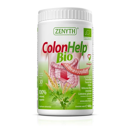 Constipație / Tranzit Lent - COLONHELP BIO 480G - ORGANIC