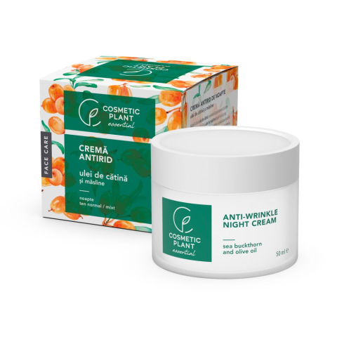 Anti-Aging - CREMA ANTIRID NOAPTE+CAT+MASLI 50ML