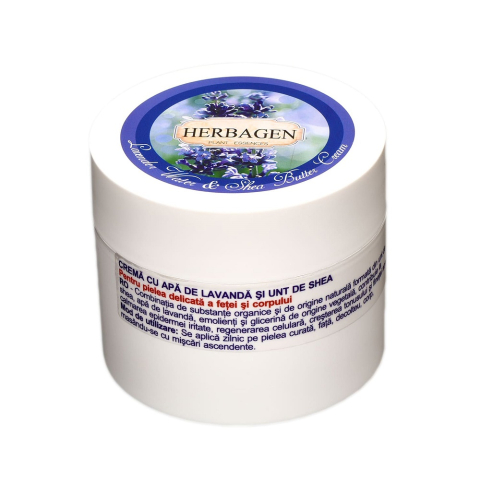 Hidratare corp - CREMA CU APA DE LAVANDA (BIO) 150ML